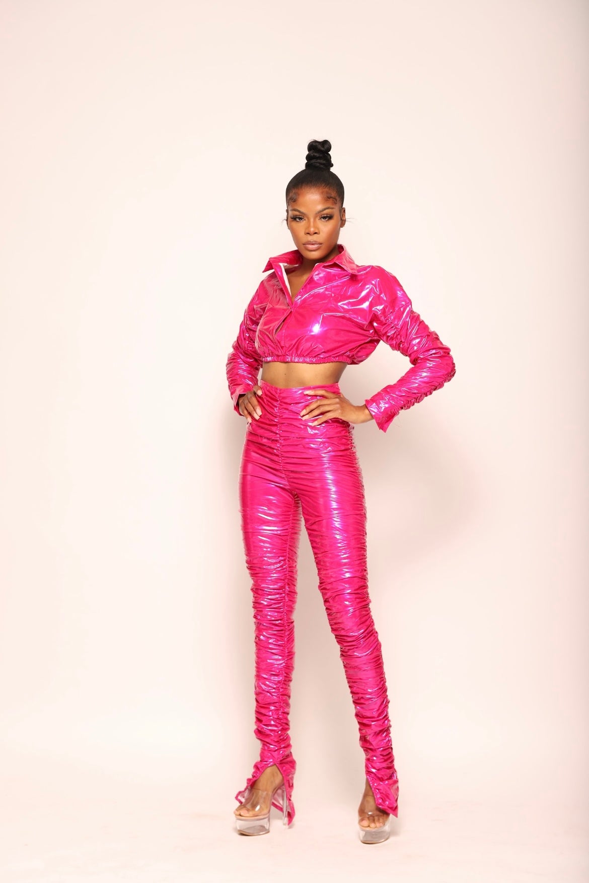 ๐บ Pearl Latex Ruched Set ๐บ