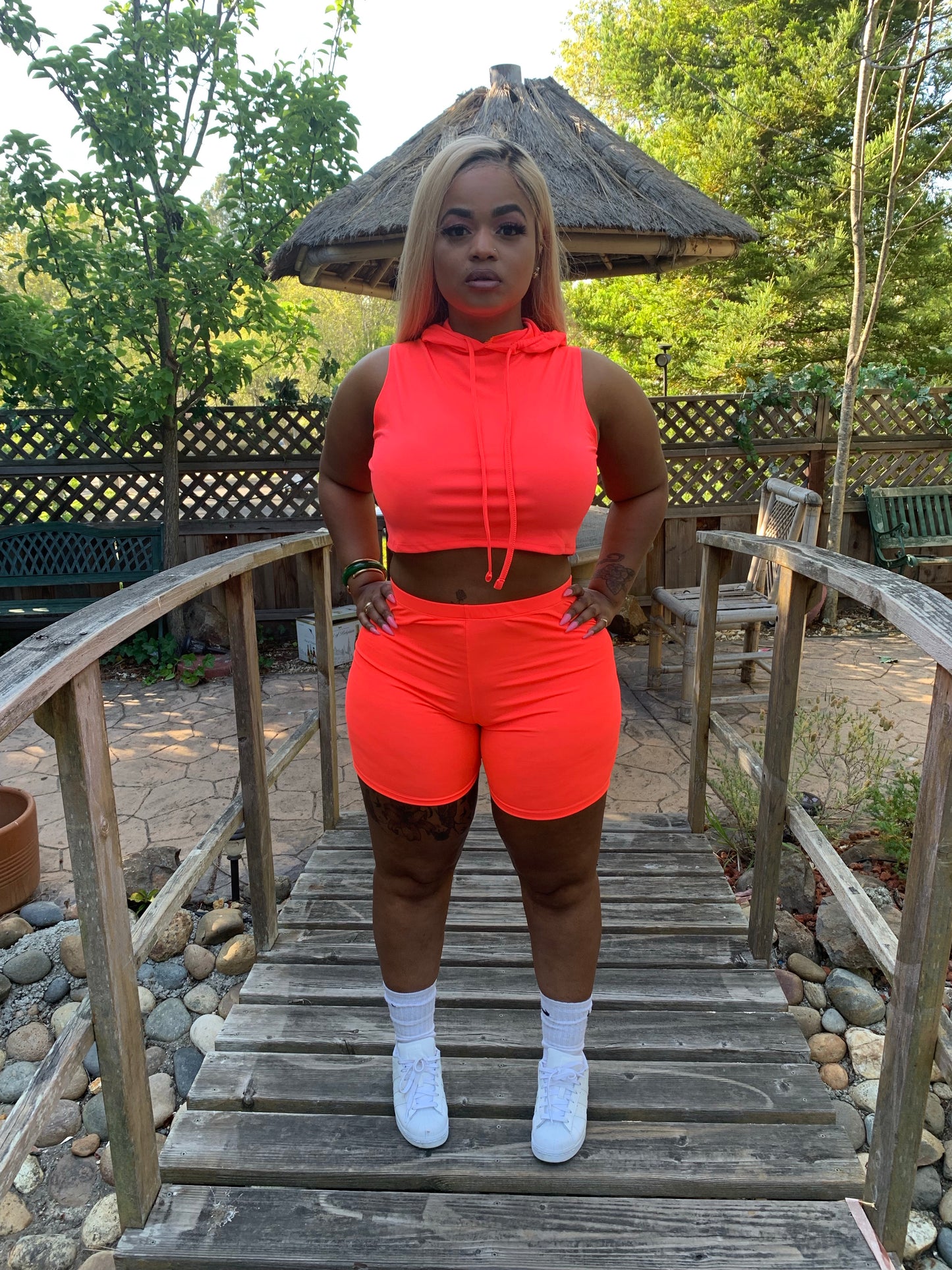 š„Hot Girl Biker Short Setš„