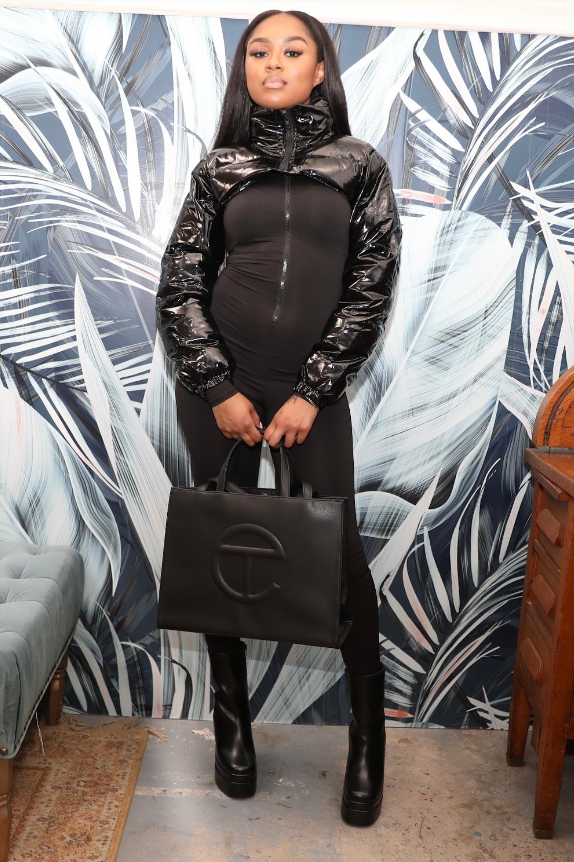 🔪Bolero Cropped Puffer Jacket 🔪 – CandyGirlCulture